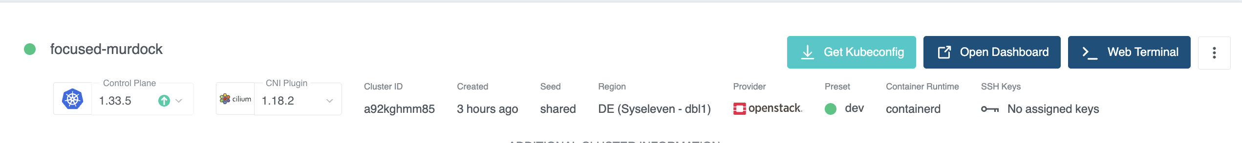 Disabled Encryption At Rest Successfully